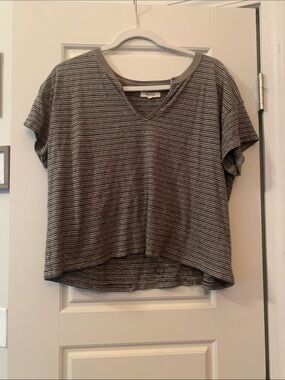 Madewell L striped T-shirt